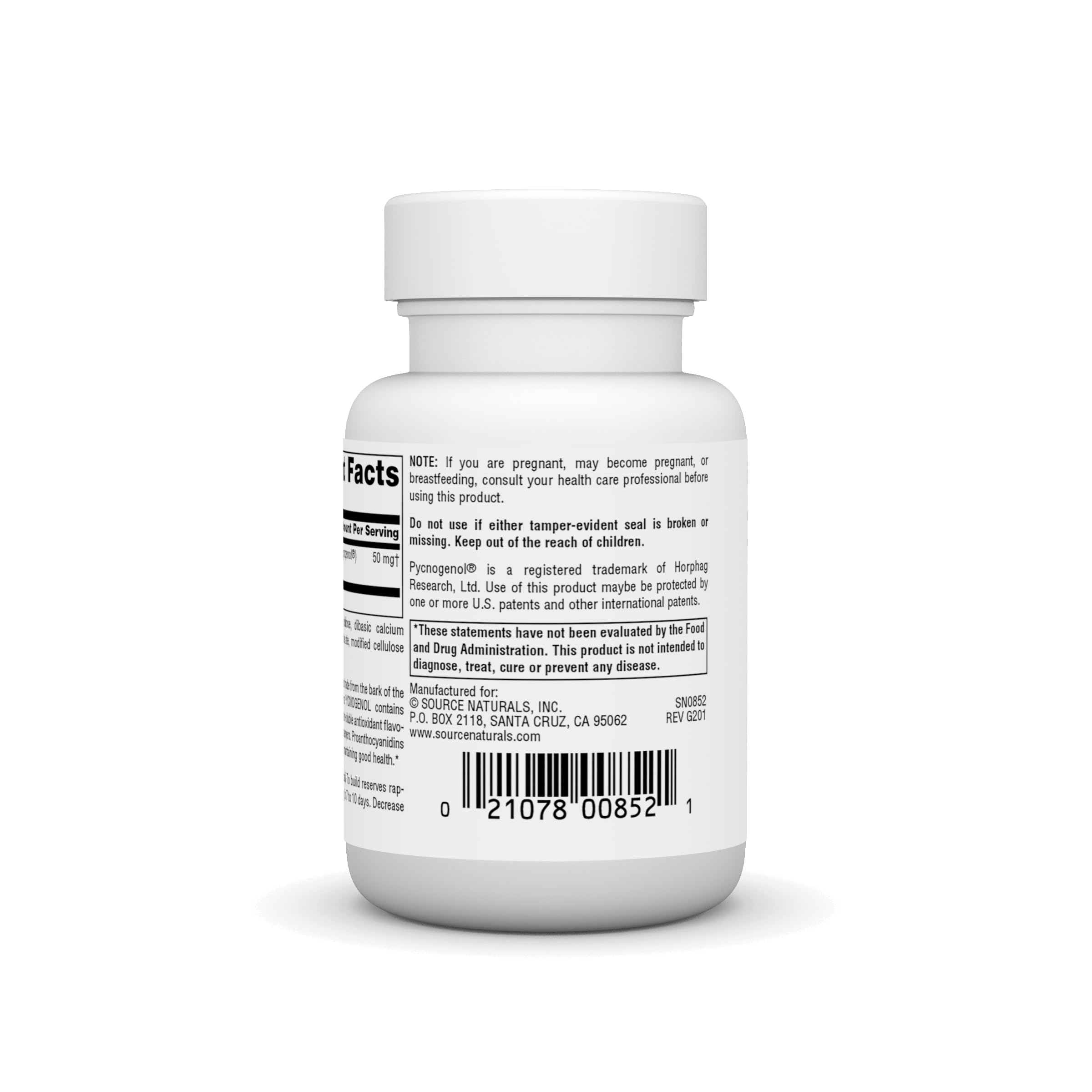 Source Naturals tableta en mano indicando conveniencia para rutina diaria