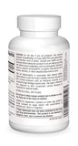 Cápsulas vegetarianas Source Naturals Serrapeptase primer plano que muestra textura y tamaño