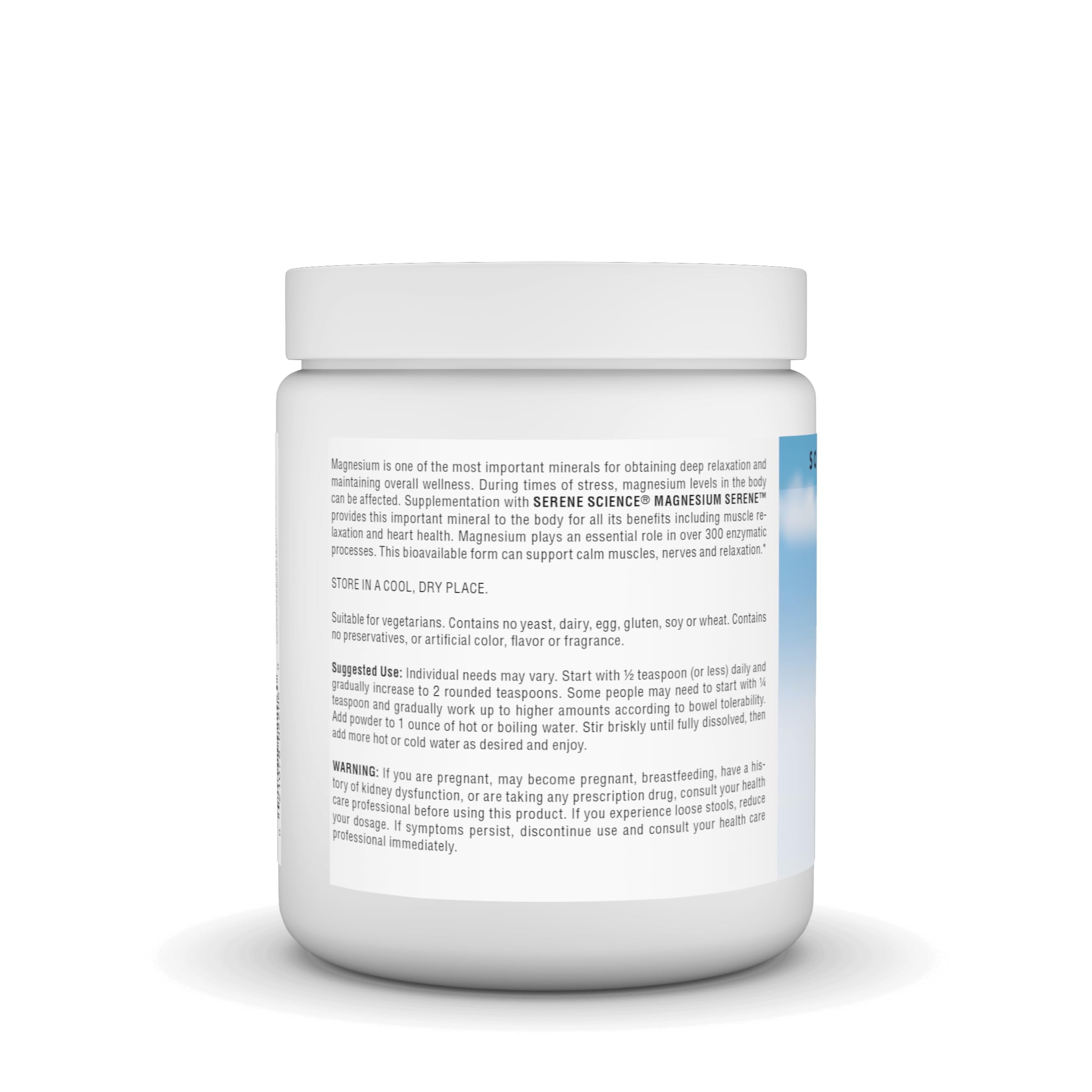 Source Naturals servir polvo en taza caliente, preparación rápida y práctica