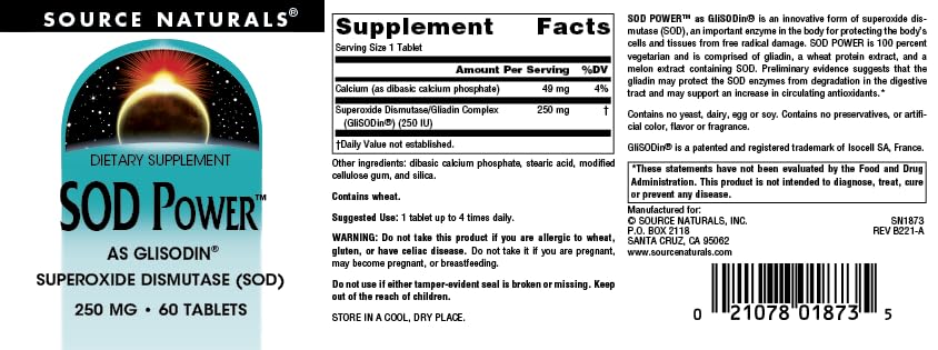 Source Naturals tableta en mano mostrando la escala y facilidad de uso
