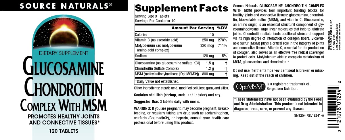 Source Naturals tabletas en platillo listas para la toma diaria conveniente