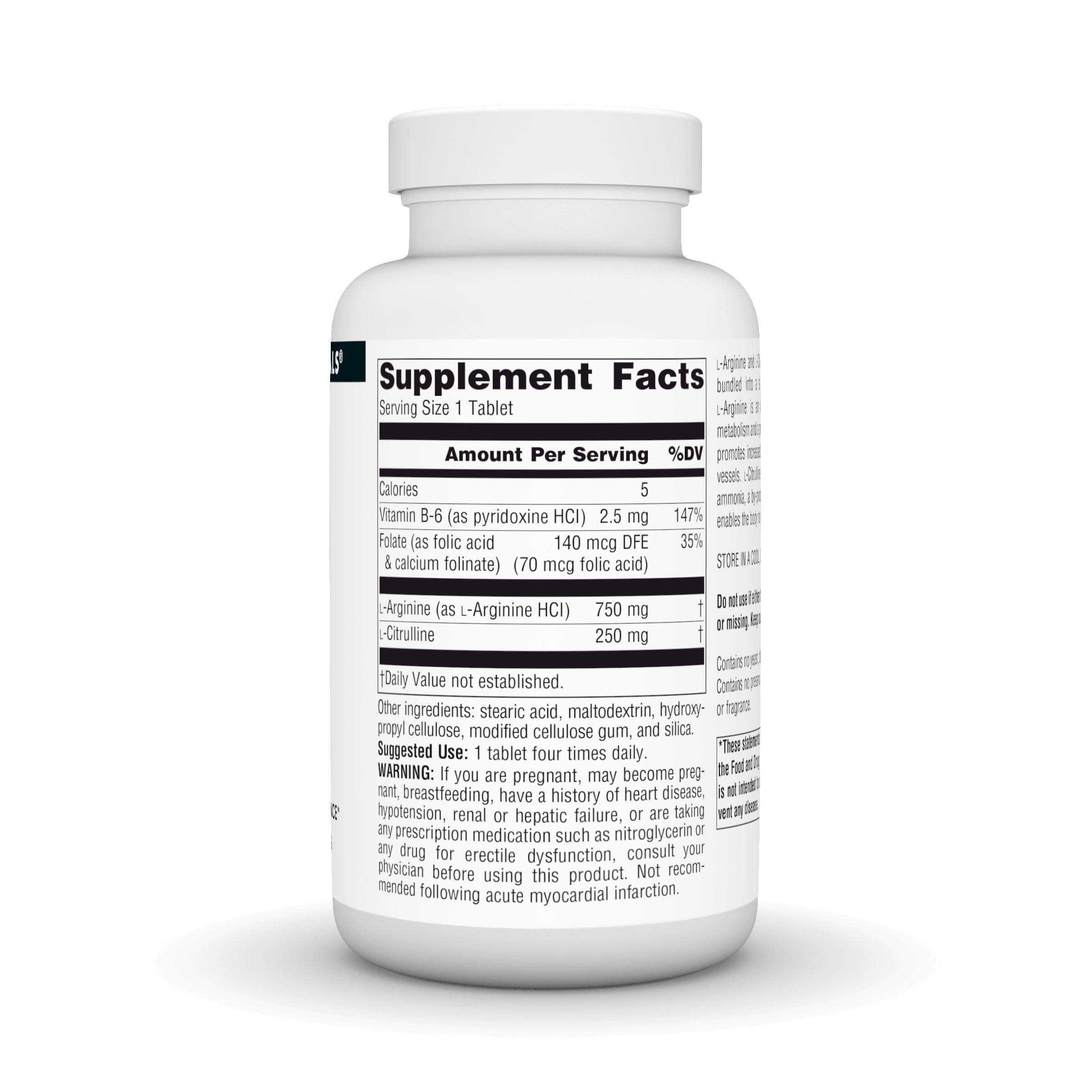Source Naturals primer plano de la textura de las tabletas para inspección