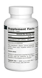 Comparación de tamaño de Source Naturals tabletas en la mano para dosificación clara