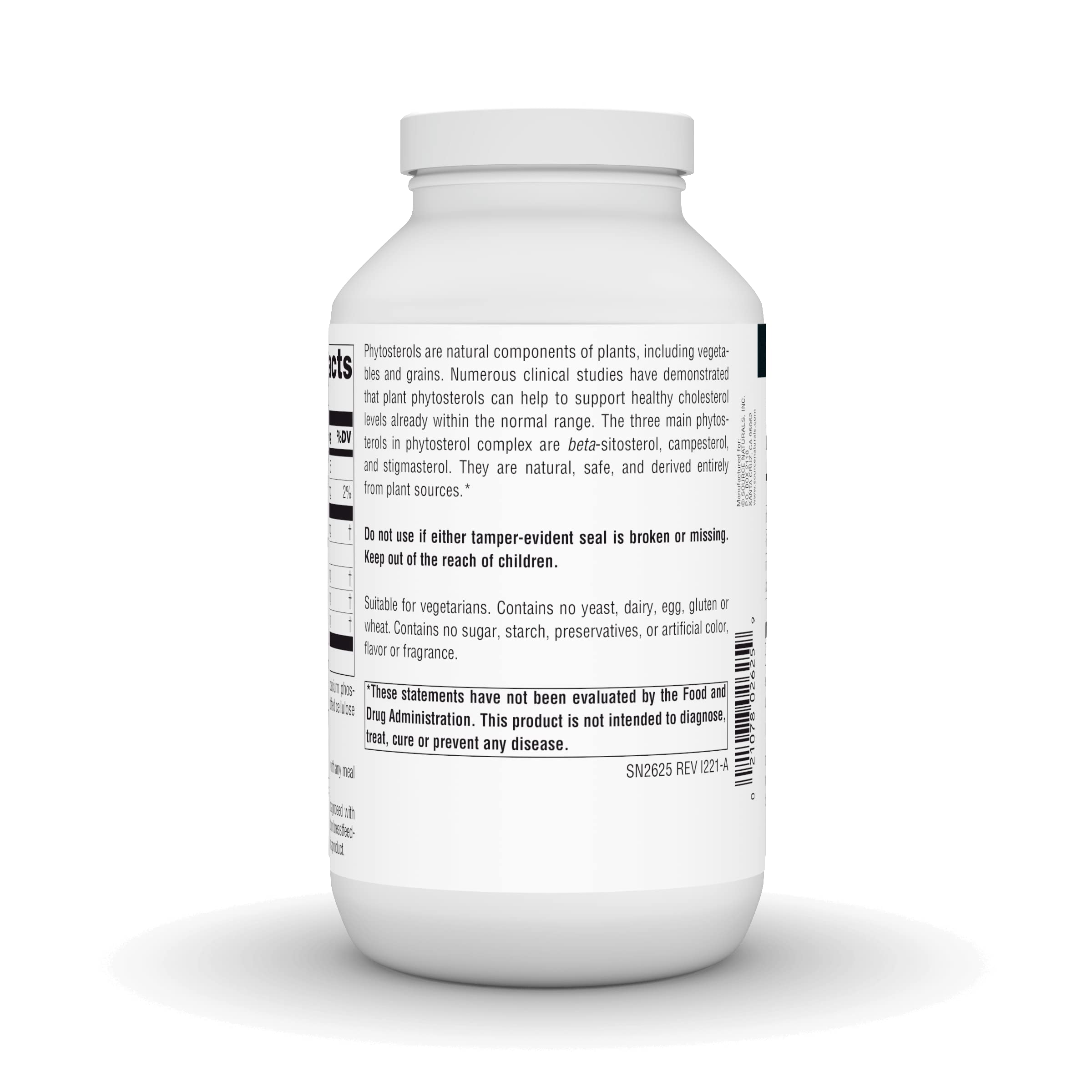 Source Naturals textura de la tableta para apreciar calidad y pureza