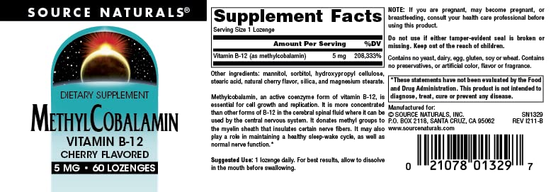 Source Naturals textura de pastilla para disolver, fácil de tomar