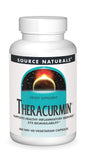 Source Naturals Theracurmin frontal con etiqueta clara y beneficios visibles