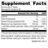 Source Naturals tableta Ultra-Mag textura y acabado, fácil de tragar
