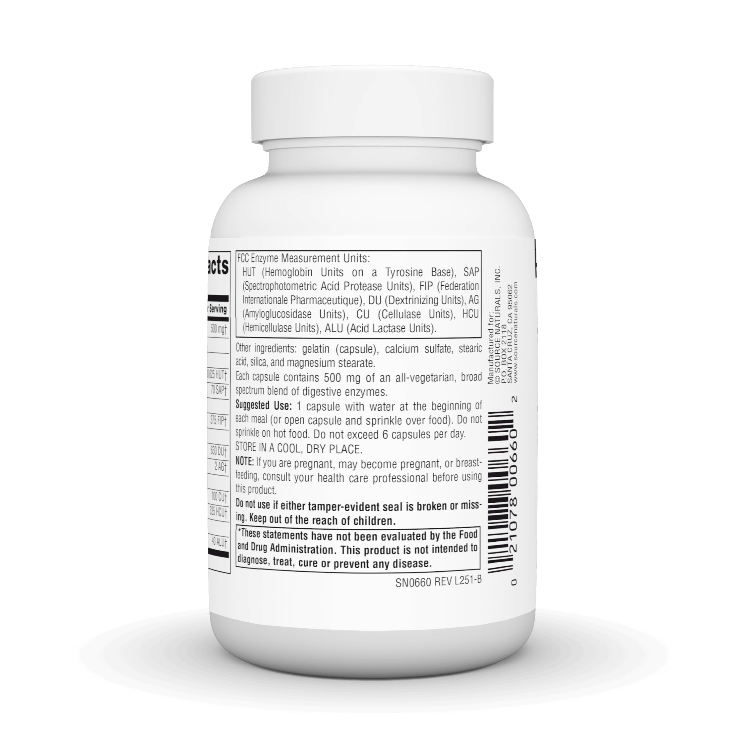 Source Naturals cápsulas abiertas espolvoreadas sobre ensalada mostrando uso práctico