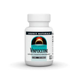 Source Naturals frasco frontal mostrando 120 comprimidos y beneficio cognitivo