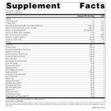 Source Naturals botella junto a una regla para comparar el tamaño real
