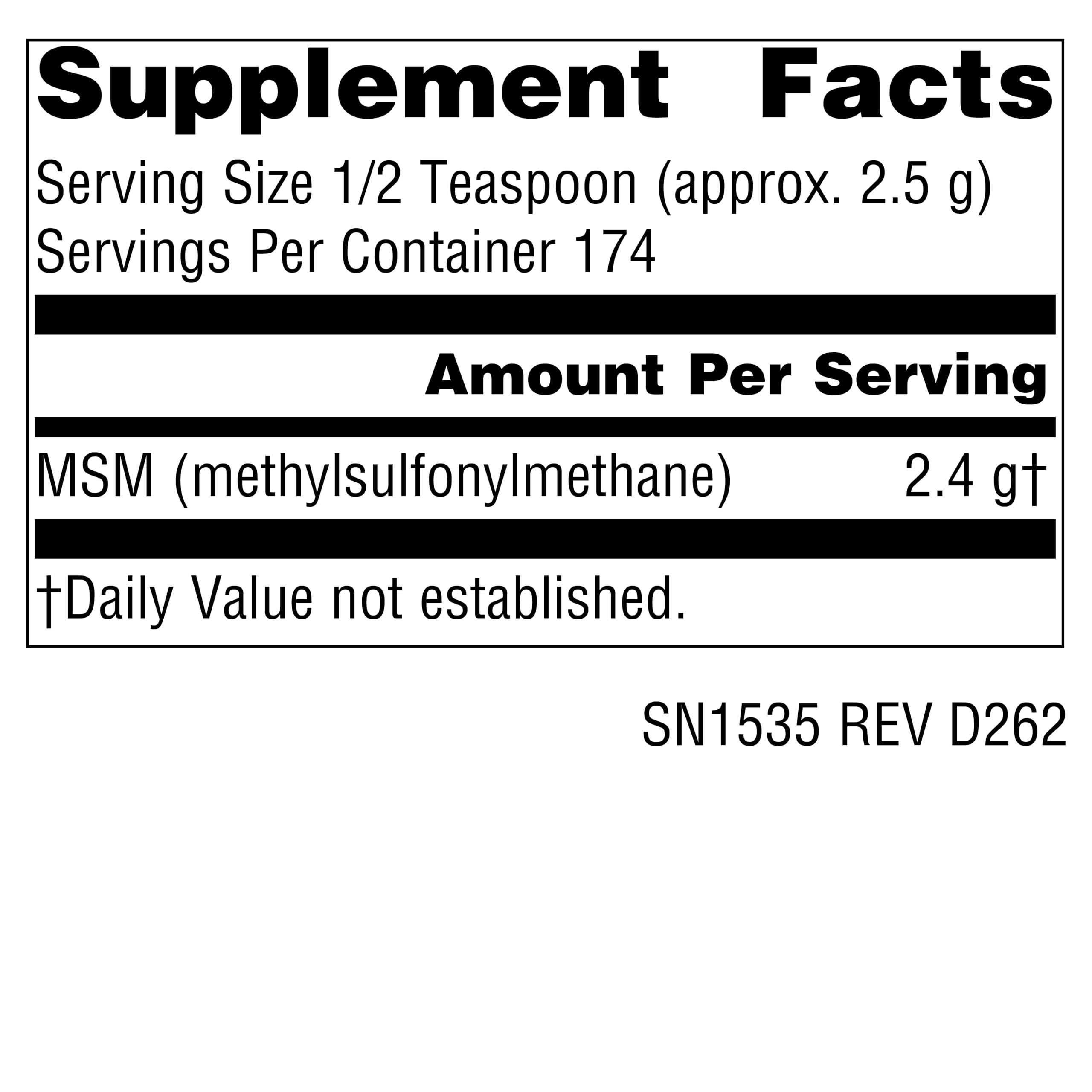 Source Naturals primer plano del polvo fino que facilita la disolución