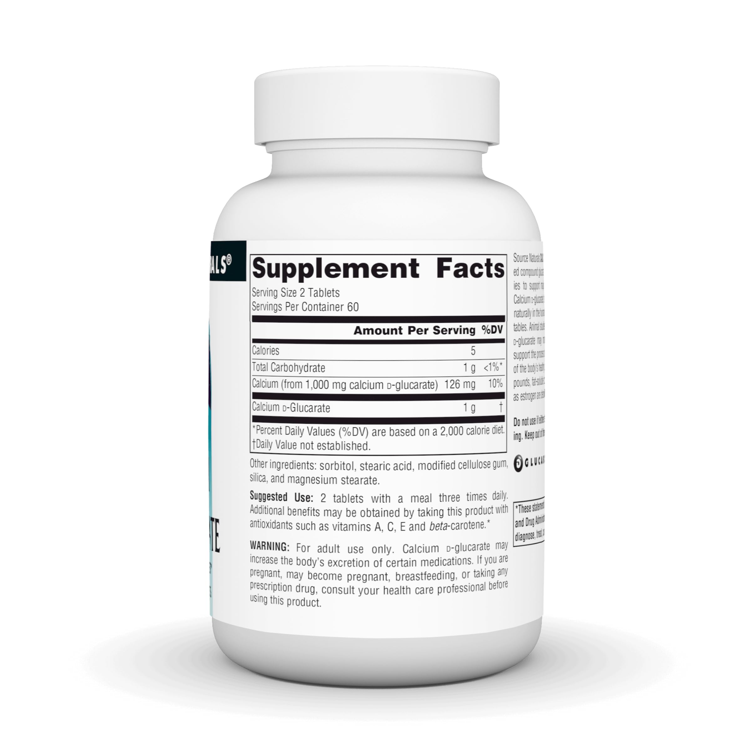 Source Naturals tableta en mano para comparar escala y facilidad de ingesta
