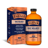 Sovereign Copper botella frontal mostrando etiqueta y volumen para elección informada