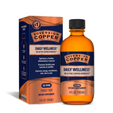 Sovereign Copper frente del envase mostrando botella y marca, beneficio conveniencia