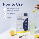 SoWell etiqueta nutricional en detalle con minerales y vitaminas