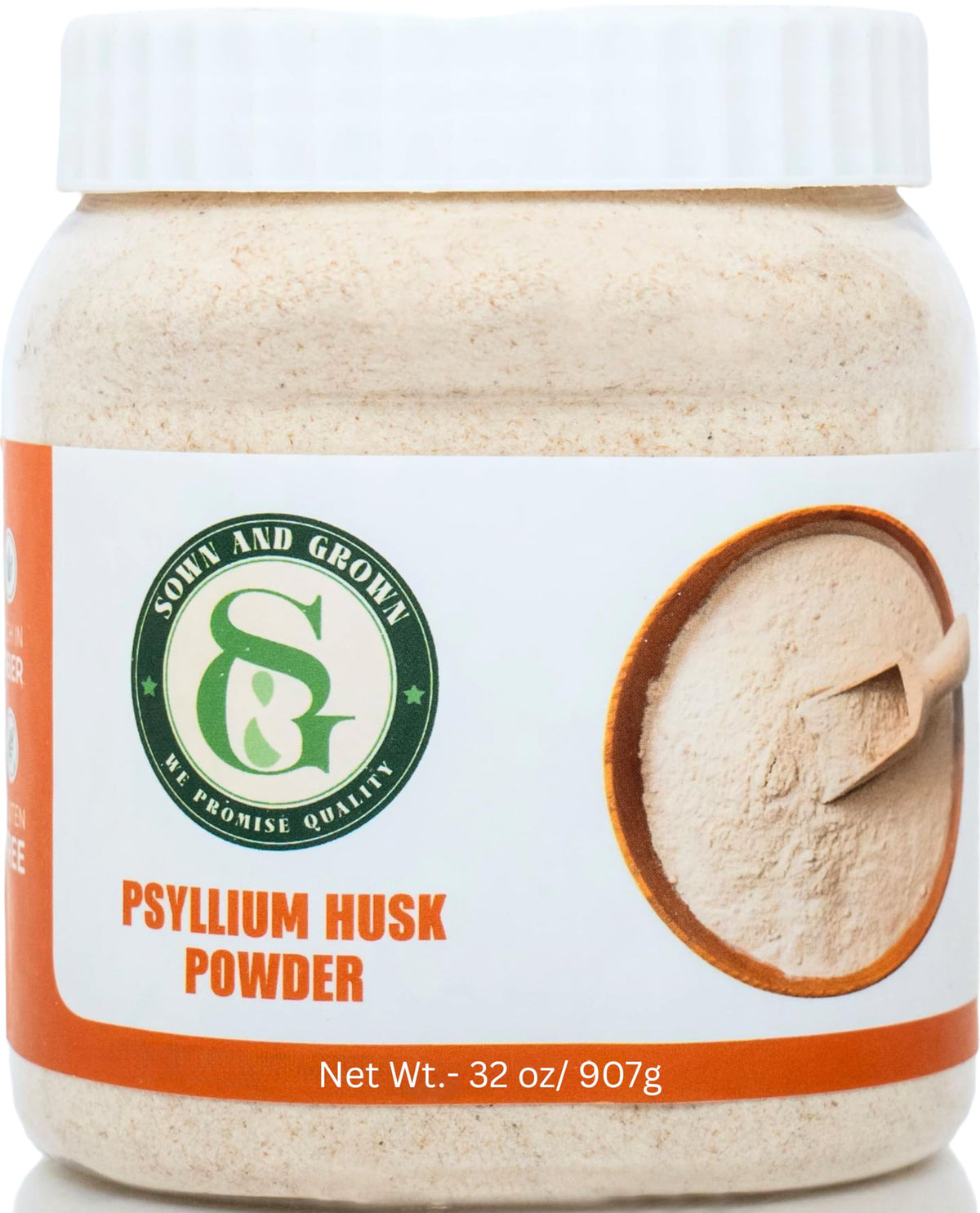 Sownandgrown frasco del producto mostrando envase y beneficio de frescura