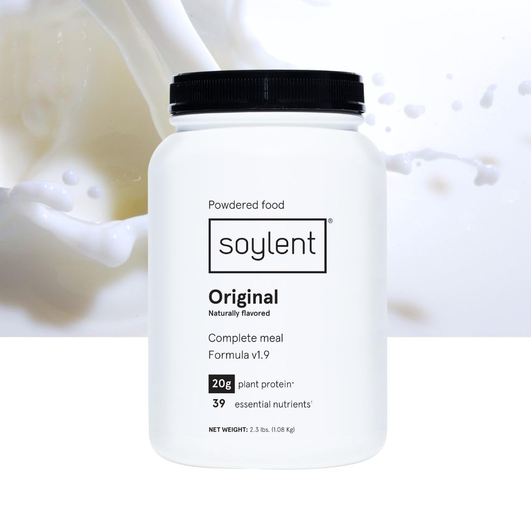 Soylent cuchara con porción para medir, control de raciones claro