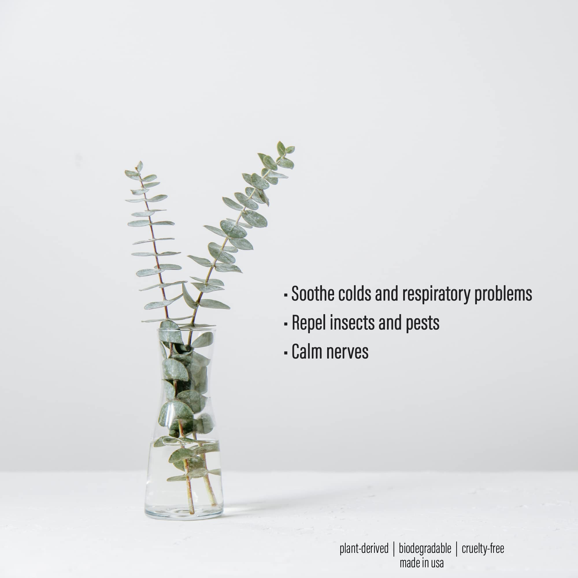 Spa Sense etiqueta con lista de ingredientes y origen de producto
