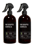 Spa Sense frasco frontal mostrando etiqueta clara y formato de 8 oz para uso doméstico