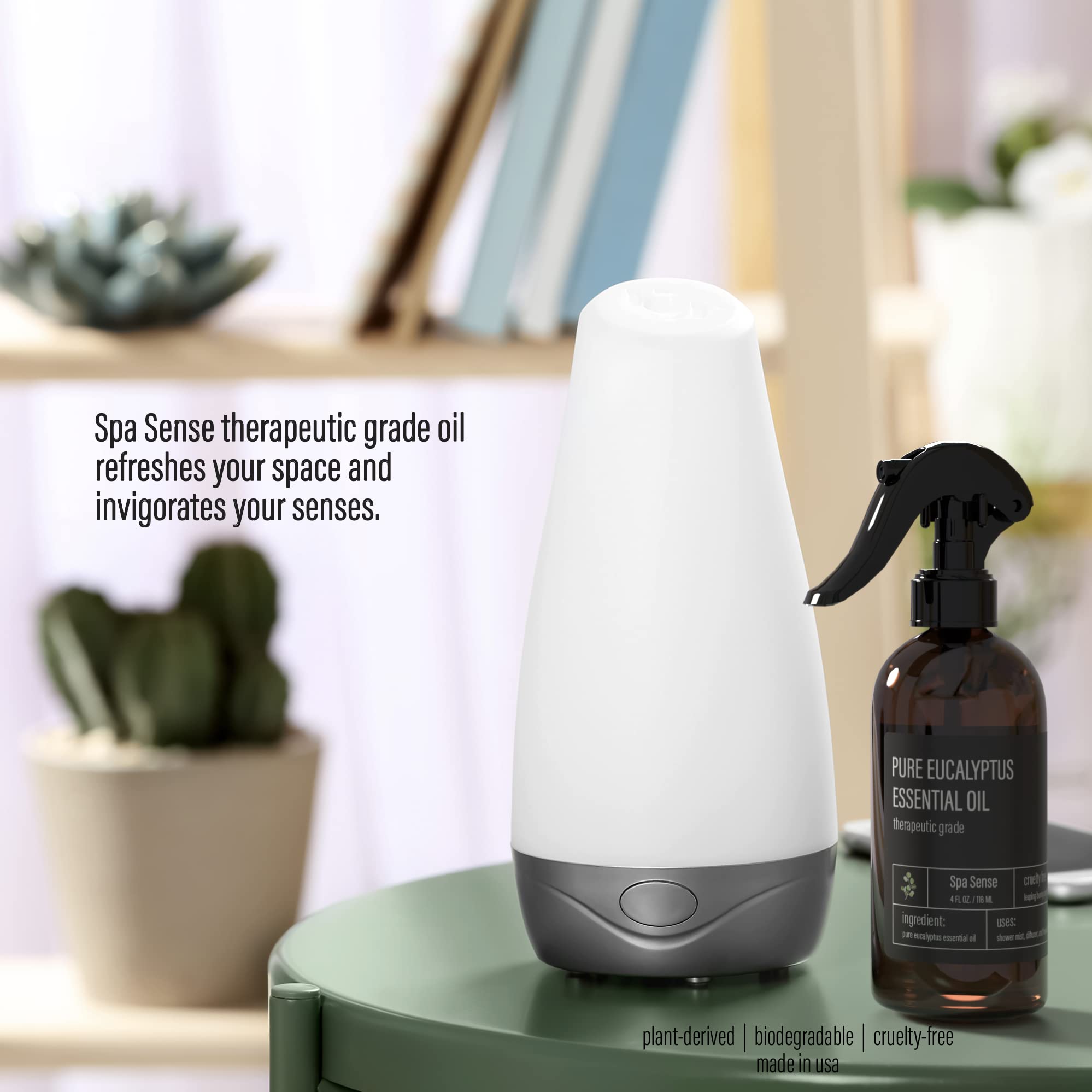 Spa Sense rociado sobre almohada para frescura en ropa de cama