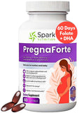 Spark Nutrition frente del envase mostrando Pregnaforte y beneficios claros