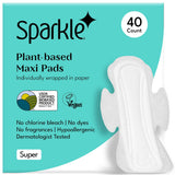 Sparkle empaque frontal mostrando la caja y número de unidades, comodidad inmediata