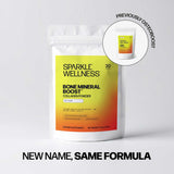 Sparkle Wellness batido con FORTIBONE y frutas, sabor naranja apetecible