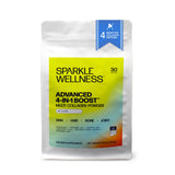 Sparkle Wellness frente del paquete mostrando diseño y beneficios visibles