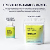 Sparkle Wellness enfoque en ingredientes y péptidos VERISOL para apoyo dérmico