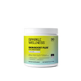 Sparkle Wellness envase frontal mostrando información clave y beneficio nutritivo