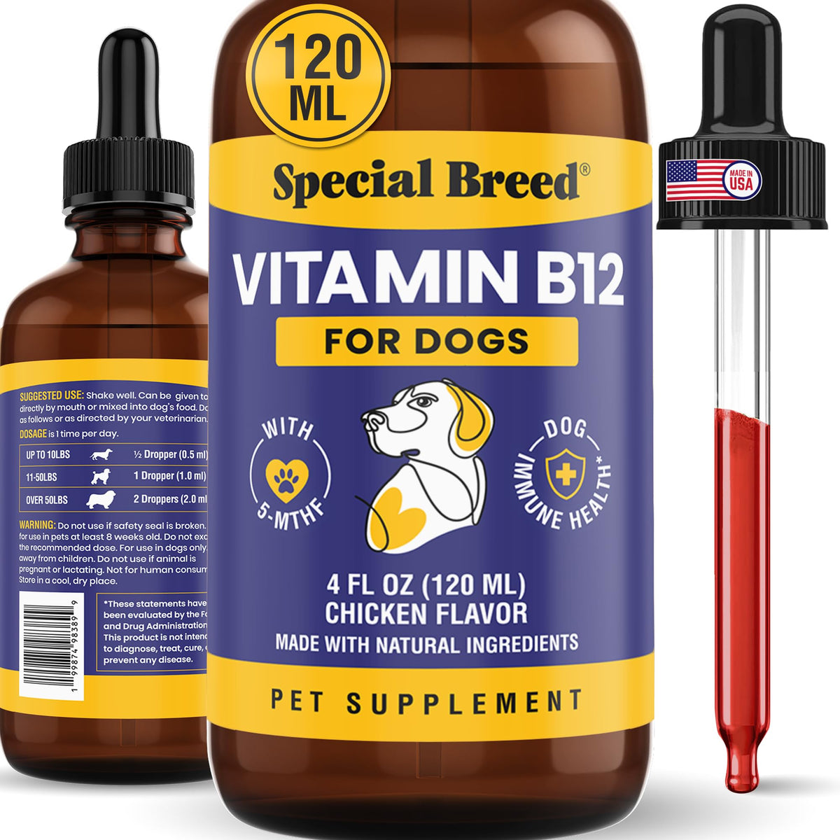 Special Breed envase frontal mostrando etiqueta y beneficio de soporte