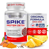Spike Protein Detox frente del empaque mostrando la marca y claridad de uso