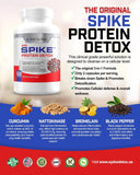 Spike Protein Detox detalle de textura y ingredientes para confianza de calidad