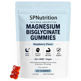 SPNutrition frasco frontal de gomitas con etiquetado claro y conveniencia