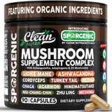 Clean Nutraceuticals frente del envase mostrando mezcla orgánica