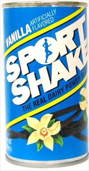 Sport Shake envase frontal 11 oz con sabor vainilla, listo para beber y práctico