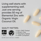 Sports Research aceite de coco orgánico presente en la fórmula, vehículo natural
