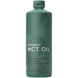 Sports Research frasco frontal mostrando etiqueta y tamaño 32oz, confianza orgánica