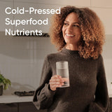 Sports Research etiqueta con información de ingredientes y certificaciones visibles