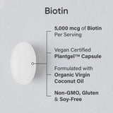 Capsula Plantgel de Sports Research en primer plano, fácil de tragar