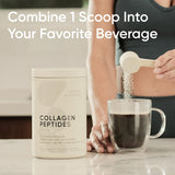 Café con colágeno Sports Research mezclado, mejora proteína sin cambiar sabor