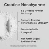 Sports Research etiqueta Creapure mostrando información y pureza