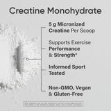 Batido de recuperación con Sports Research creatina apoyando rendimiento
