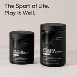 Detalle de etiqueta Sports Research con certificaciones y control de calidad