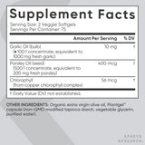 Sports Research etiqueta con certificaciones Vegan y Non-GMO, beneficio confianza