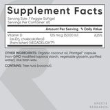 Sports Research etiqueta nutricional en primer plano mostrando ingredientes y dosis