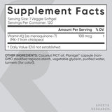Sports Research etiqueta nutricional enfocada en pureza y certificaciones