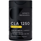 Sports Research envase frontal mostrando 180 softgels y etiqueta clara para elección informada