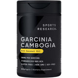 Sports Research envase frontal mostrando garcinia y beneficios claros