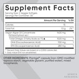 Sports Research etiqueta de ingredientes limpia y lista de nutrientes